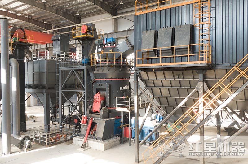 石油焦研磨现场 石油焦研磨现场