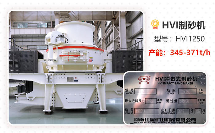 HVI制砂机型号参数