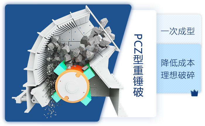 重锤破可实现一次成型