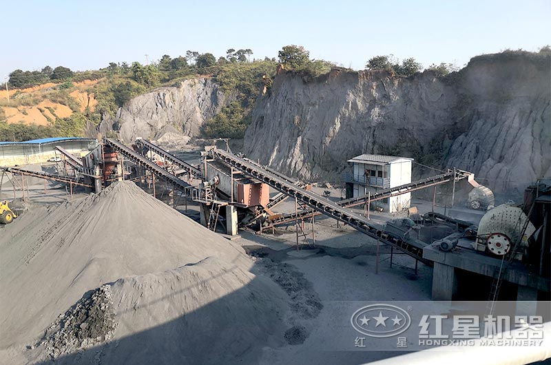 山西时产200吨煤矸石锤破加工厂