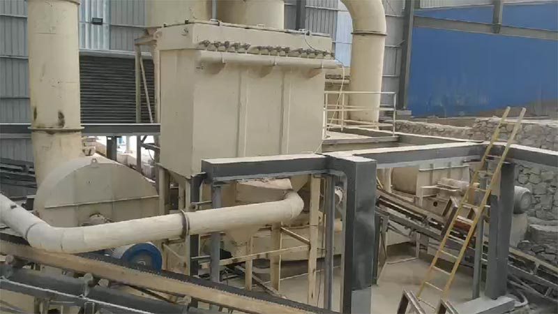 陕西年产三万吨工业磨粉生产线